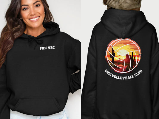 Phoenix Volleyball Club Logo Hoodie