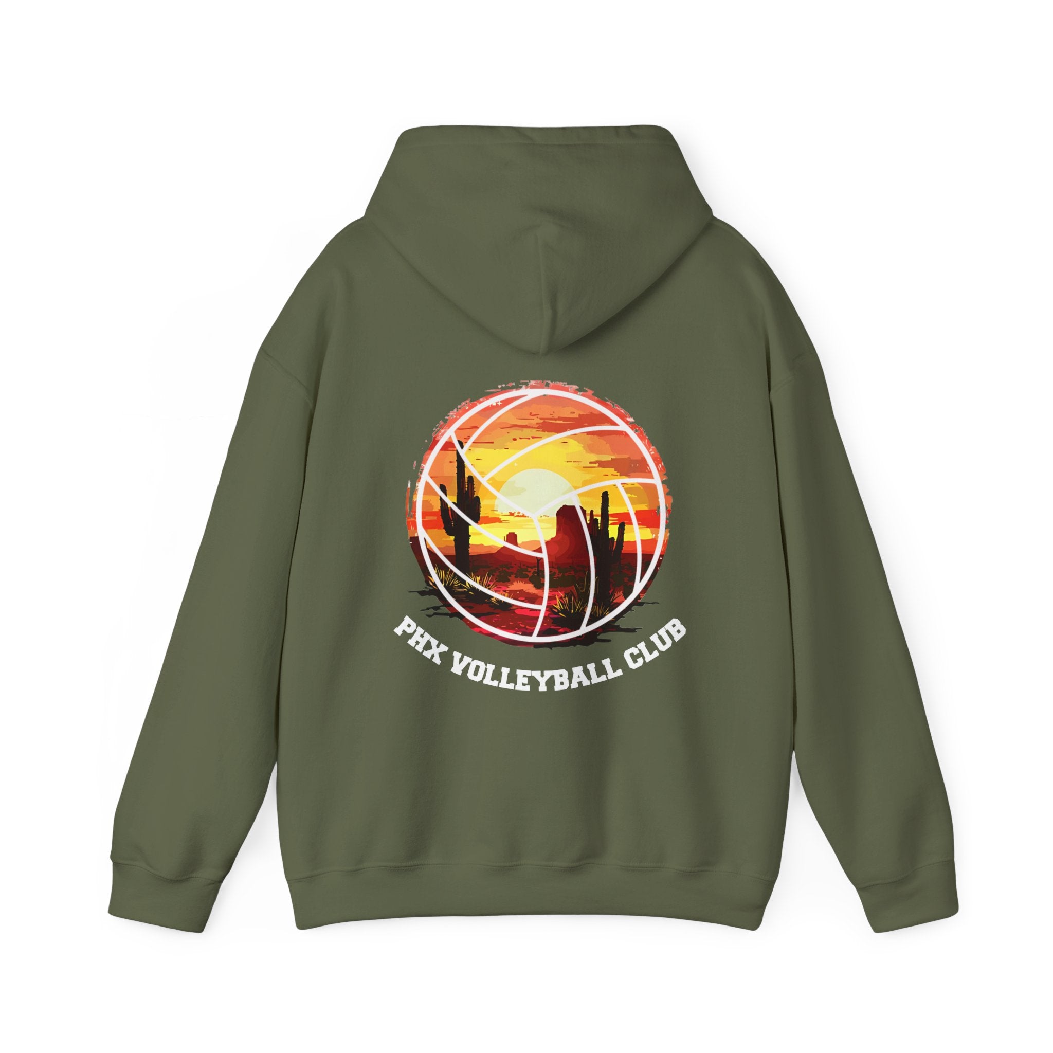 Phoenix Volleyball Club Logo Hoodie