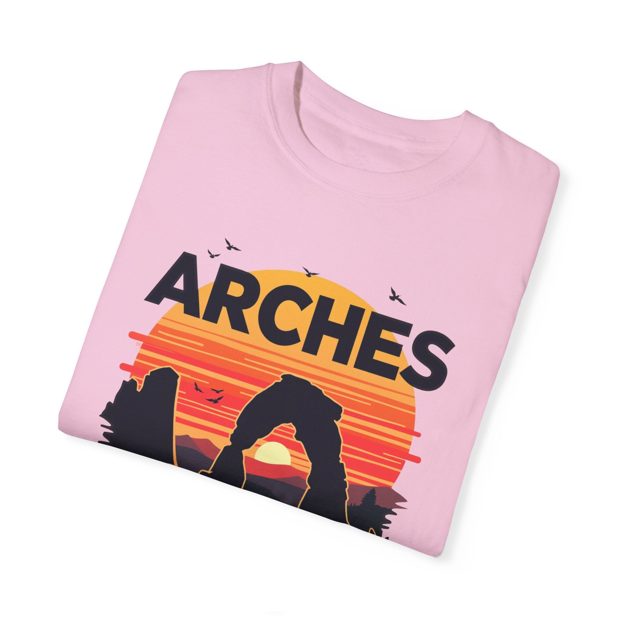 Arches National Park T Shirt Light Pink