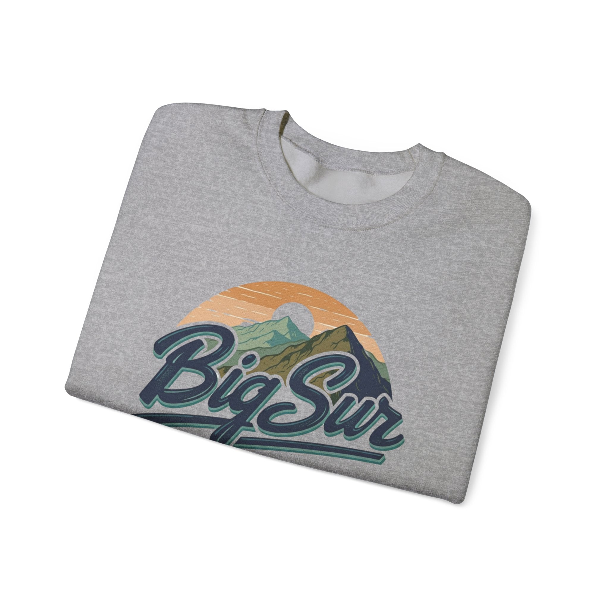 Big Sur Marathon 25 Grey Crewneck Sweater