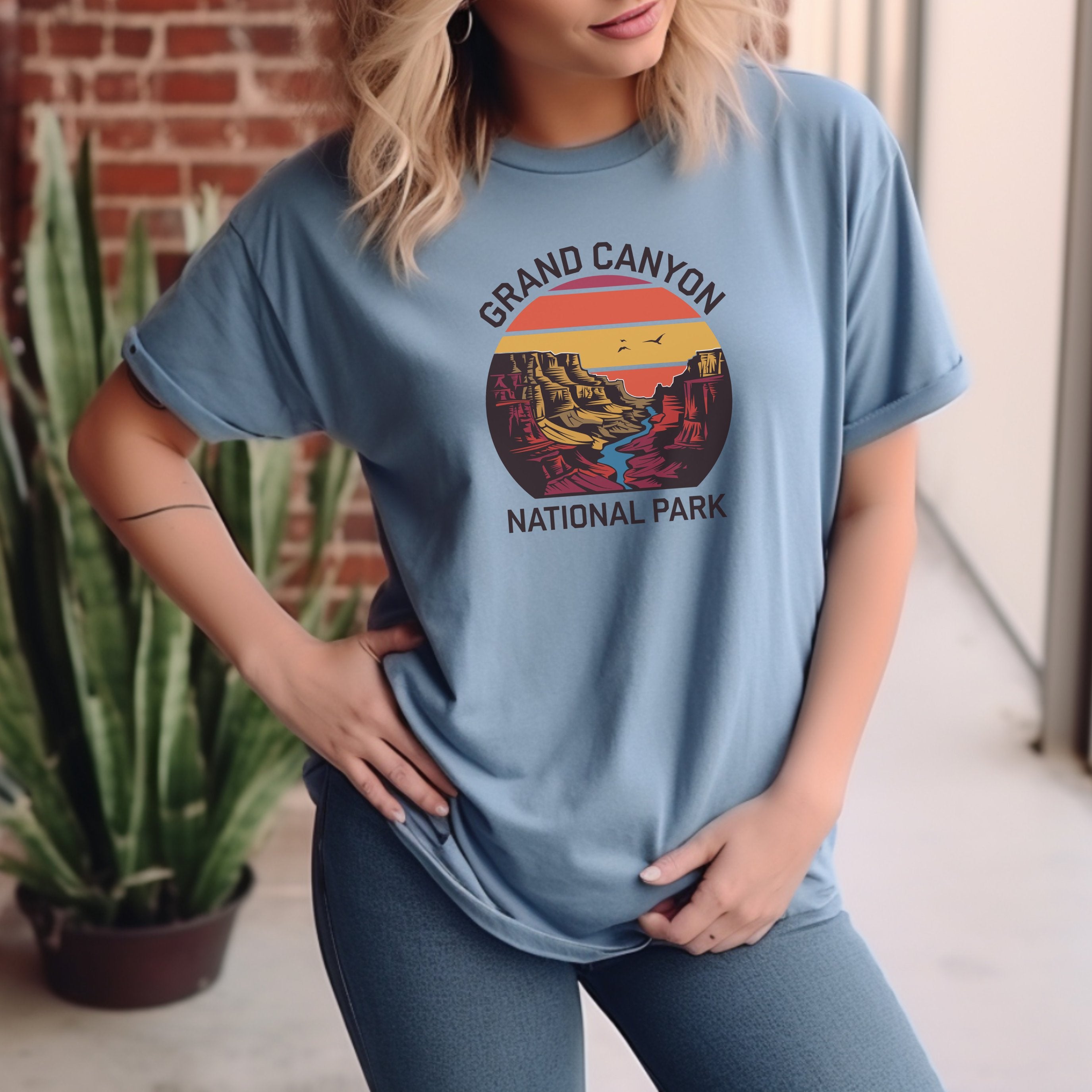 Grand Canyon National Park blue T Shirt