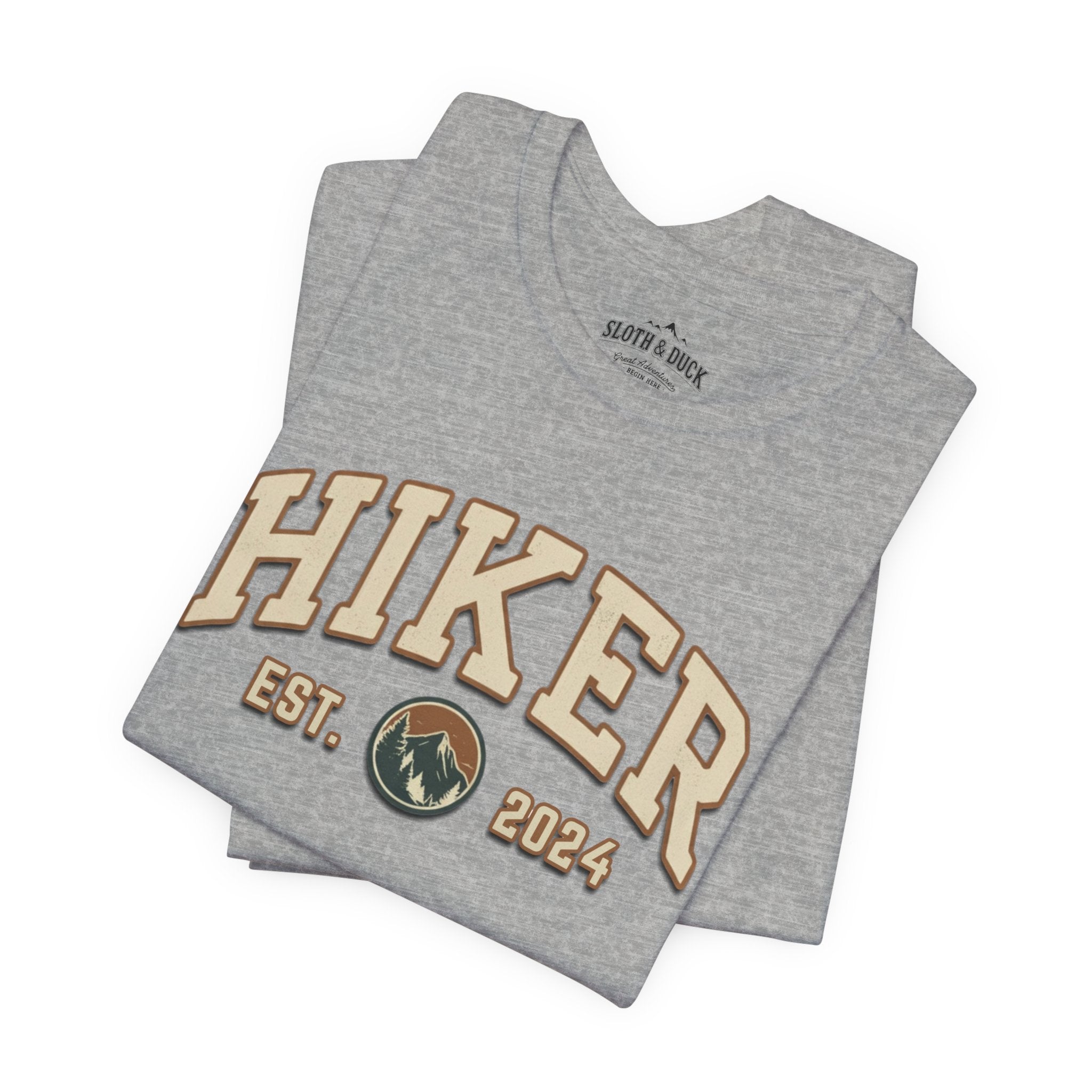 Hiker EST 2024 light grey shirt