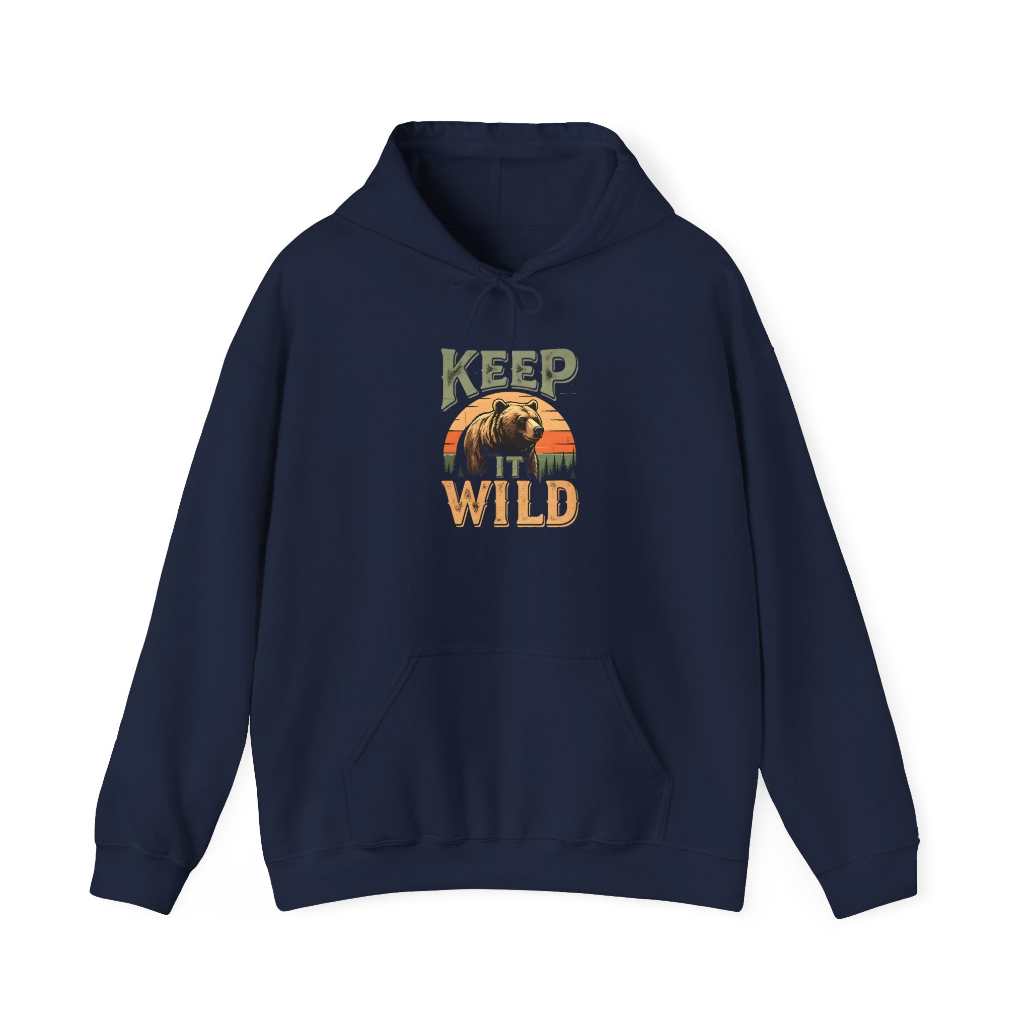 Keep It Wild navy blue Hoodie