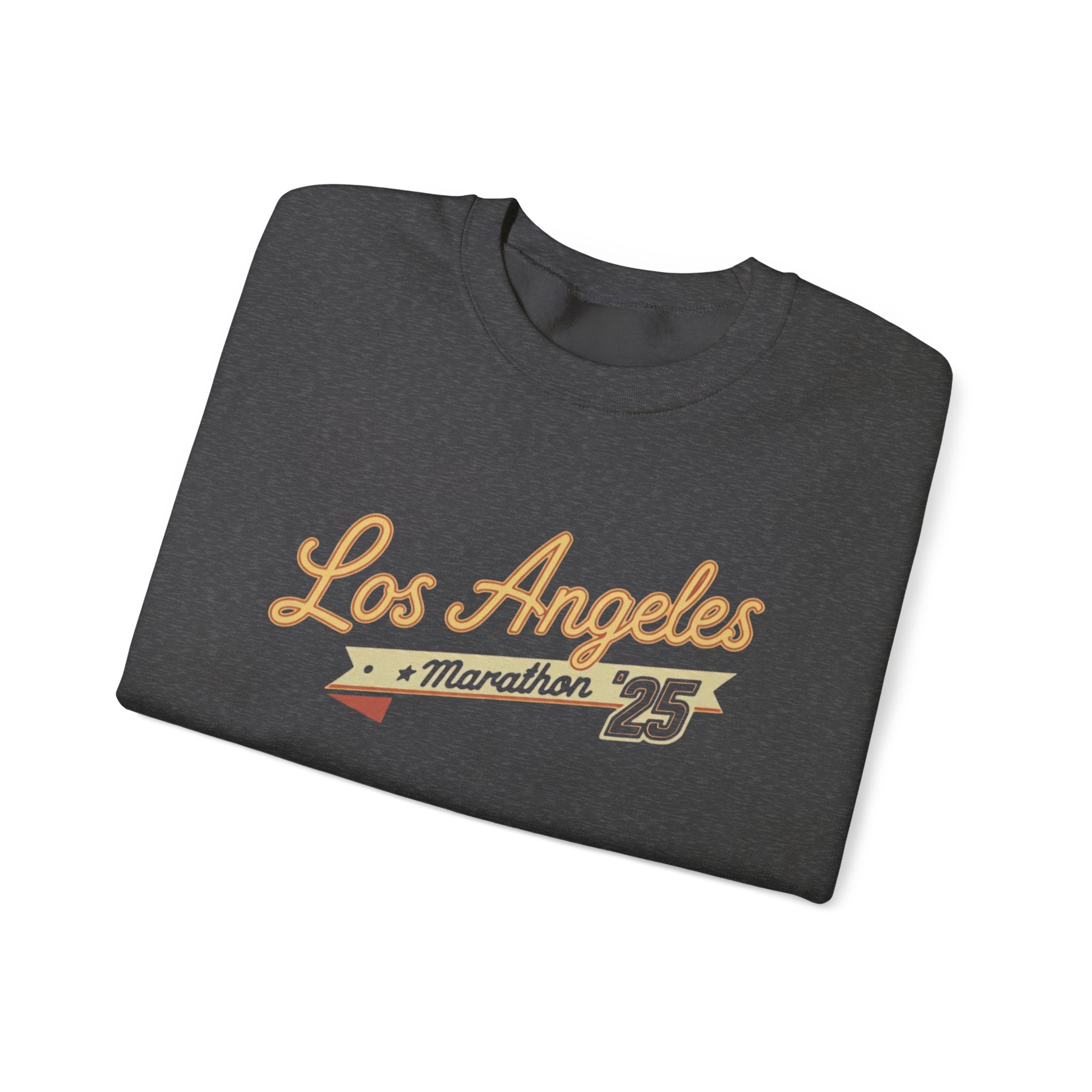 Los Angeles Marathon '25 grey crewneck