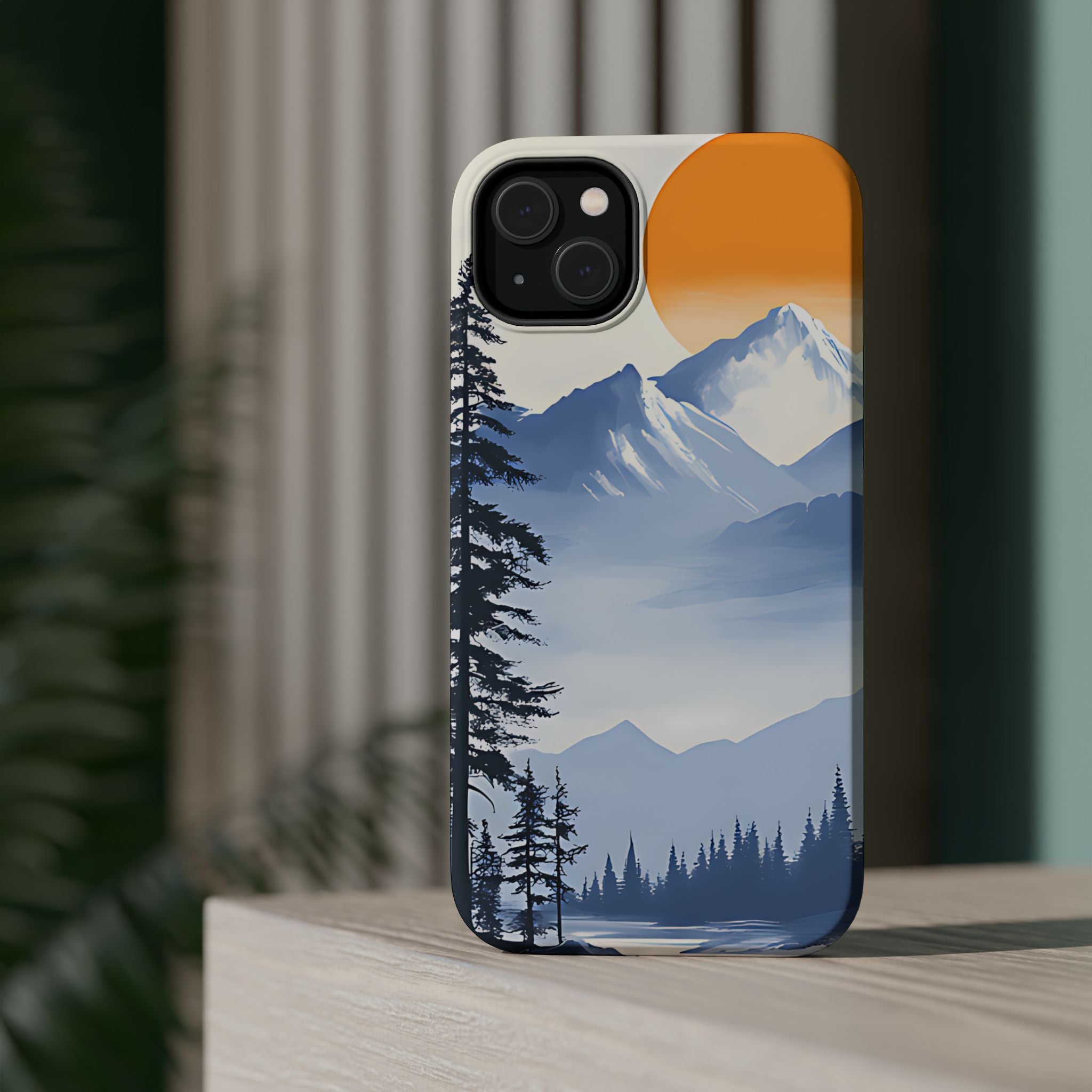 Scenic Mountain Magnetic Phone Case 1