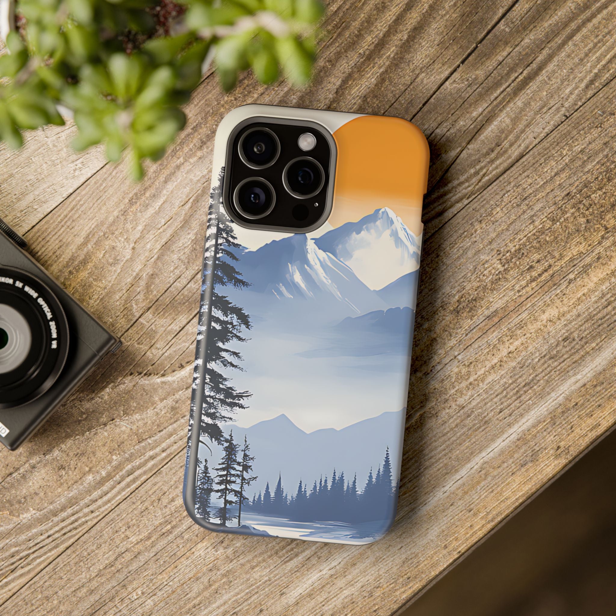 Scenic Mountain Magnetic Phone Case 4