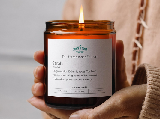 "The Ultrarunner Edition" Personalized Scented Candle