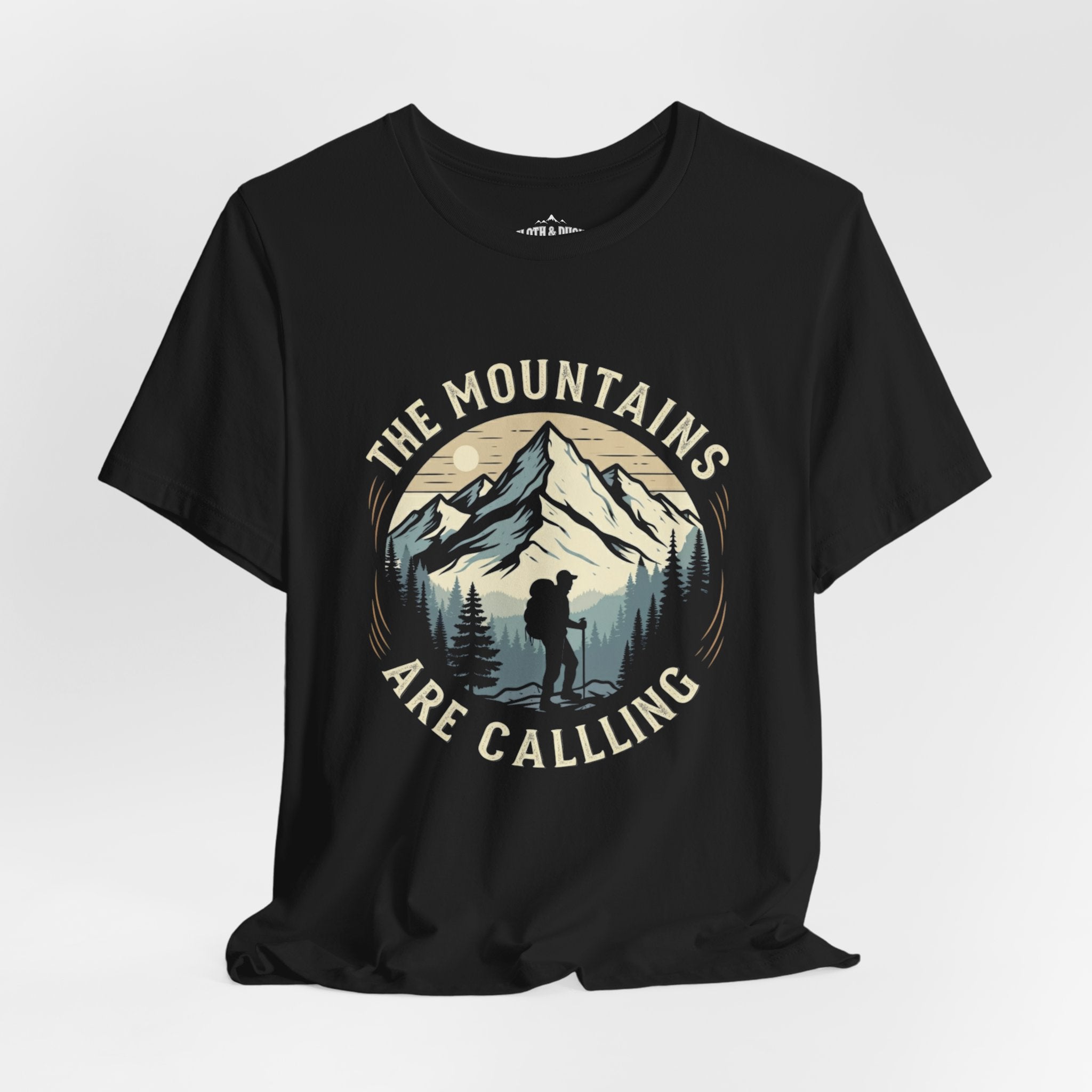 The mountains are calling shirt black