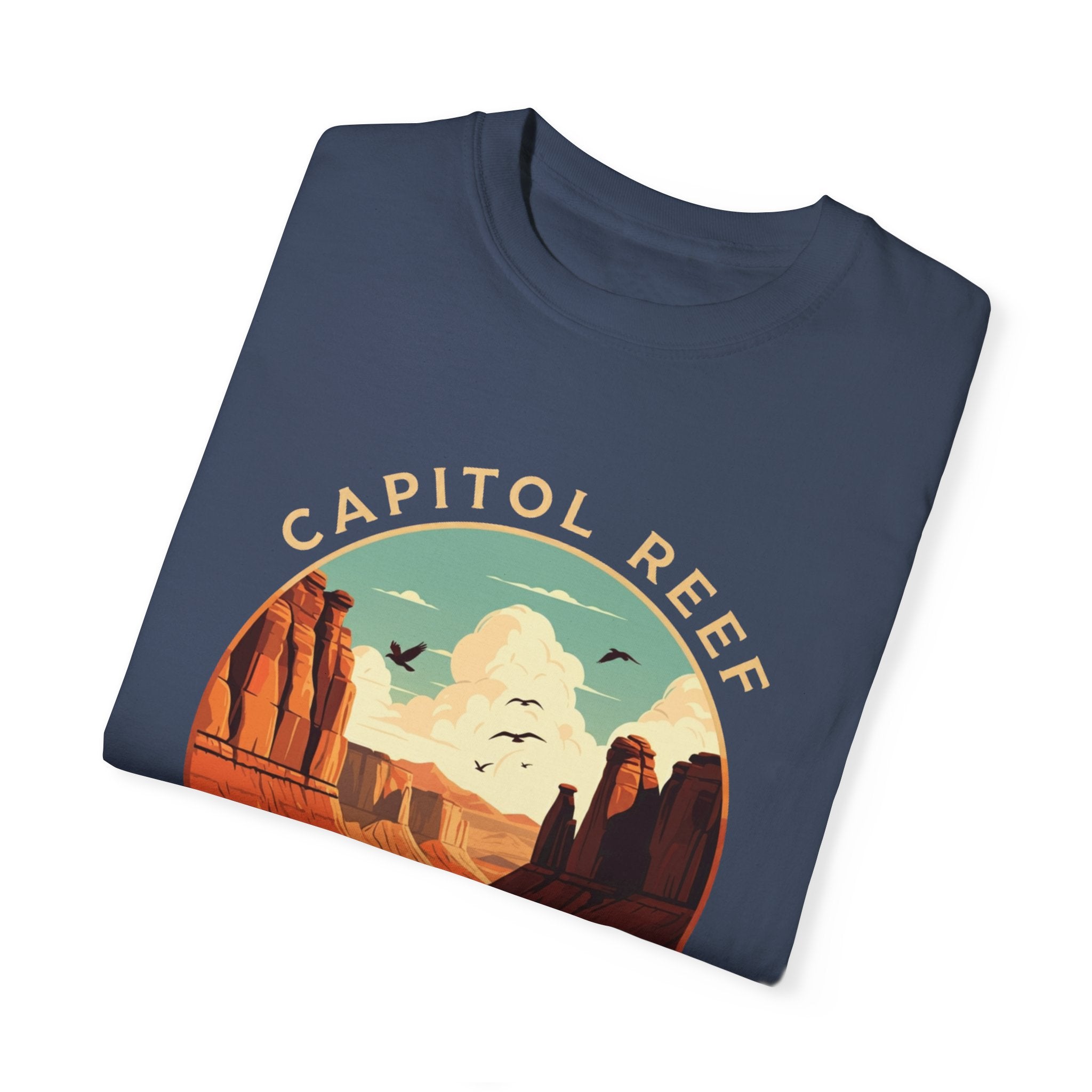 capitol reef national park blue t shirt