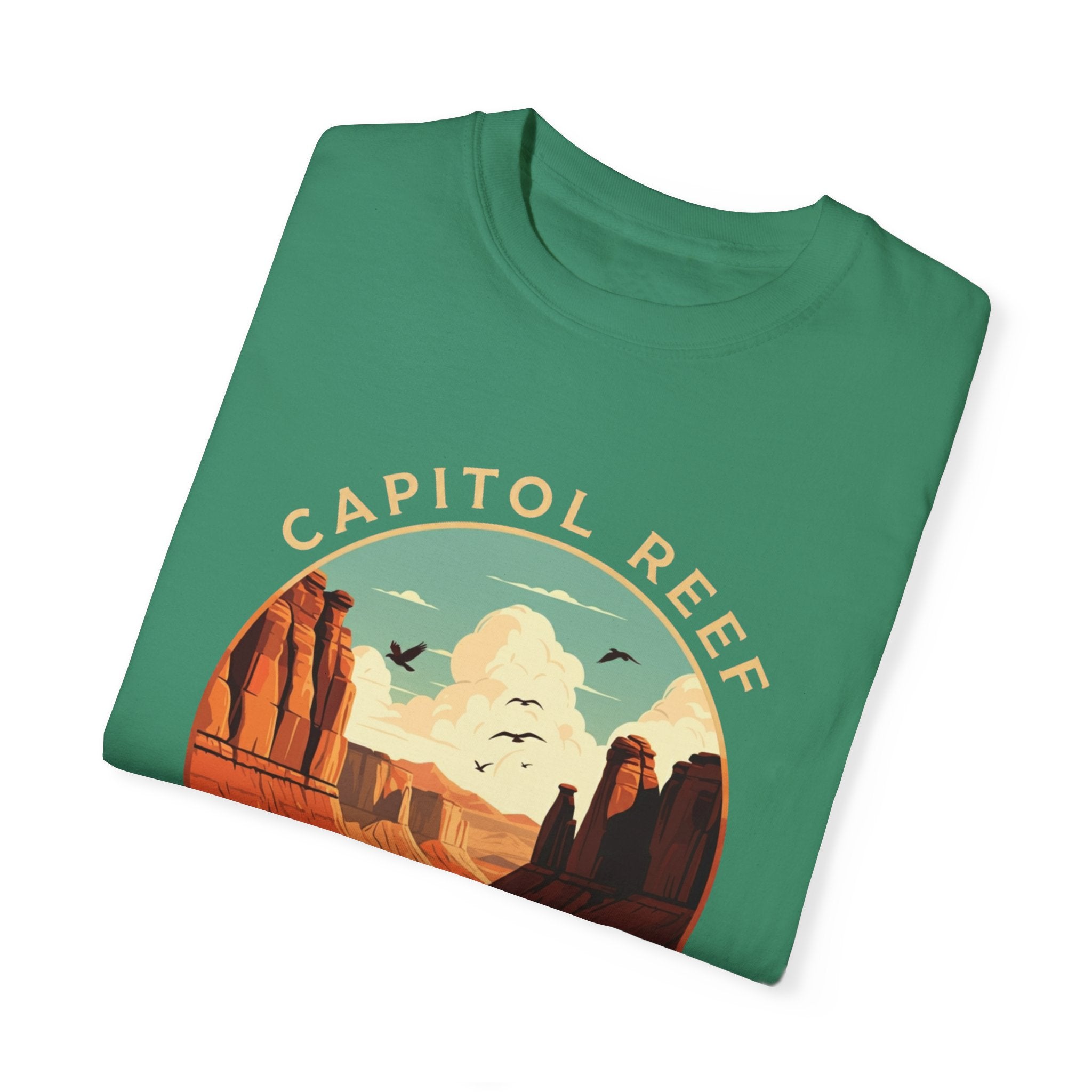 capitol reef national park green t shirt