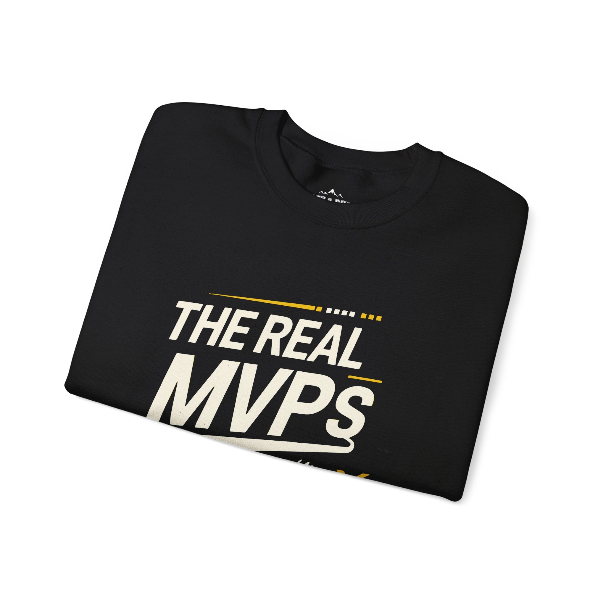 the real mvps ultra crew crewneck sweatshirt black