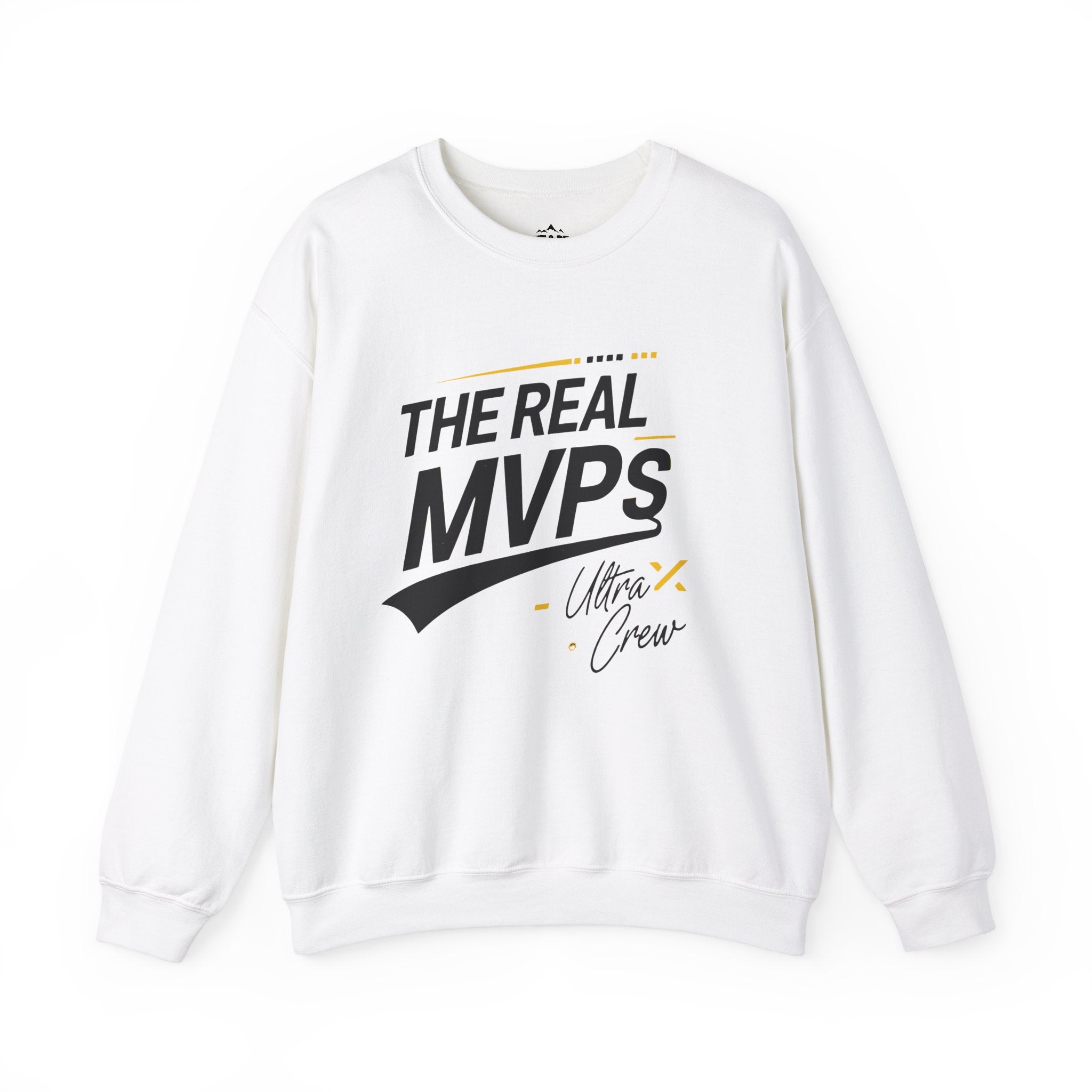 the real mvps ultra crew white crewneck